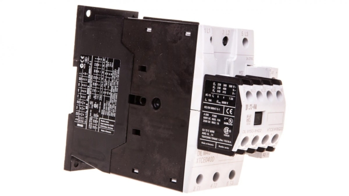 Stycznik mocy 40A 3P 24-27V DC 2Z 2R DILM40-22(RDC24) 277812