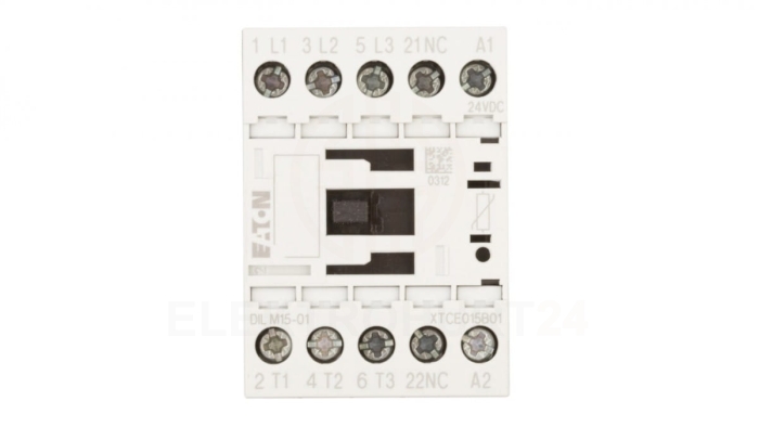 Stycznik mocy 15A 3P 24V DC 0Z 1R DILM15-01(24VDC) 290108
