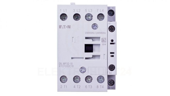 Stycznik mocy 32A AC-1 4P 230V AC 1Z 0R DILMP32-10(230V50HZ,240V60HZ) 109797