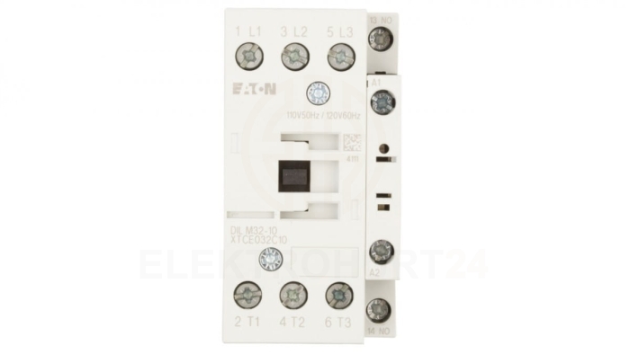 Stycznik mocy 32A 3P 110V AC 1Z 0R DILM32-10(110V50HZ,120V60HZ) 277257