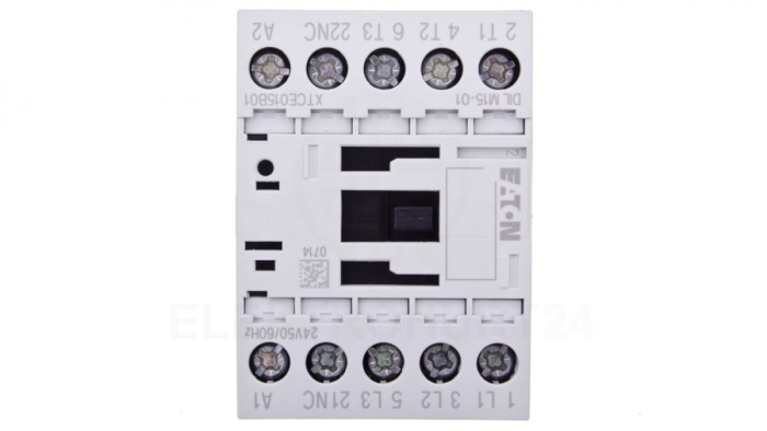 Stycznik mocy 15A 3P 24V AC 0Z 1R DILM15-01(24V50/60HZ) 290097