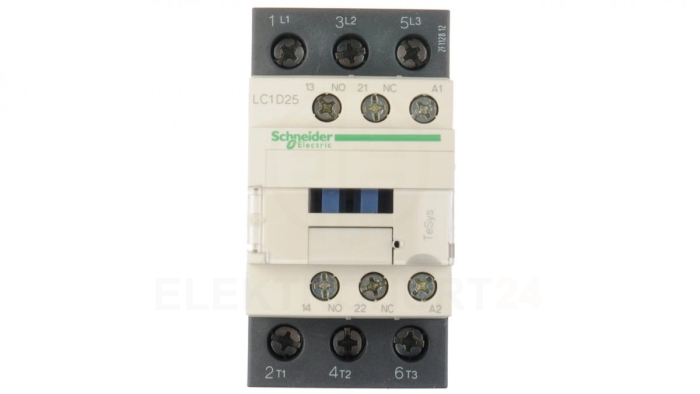 TeSys Deca Stycznik mocy 25A 3P 110V AC 1Z 1R LC1D25F7