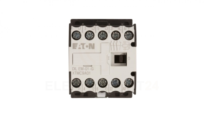 Stycznik mocy 9A 3P 24V DC 0Z 1R DILEM-01-G(24VDC) 010343