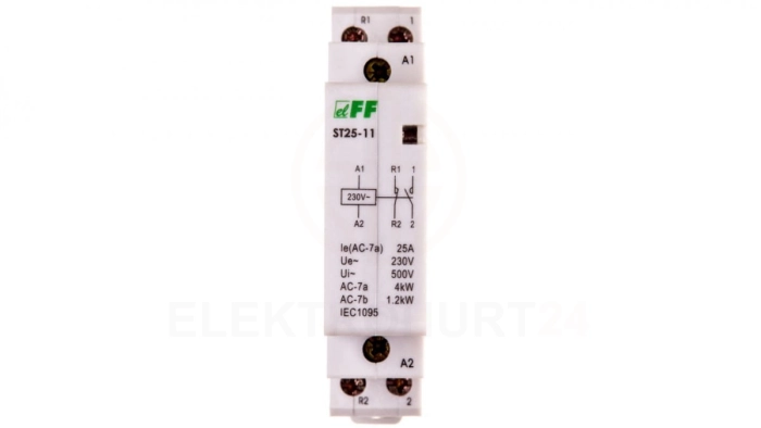 Stycznik modułowy 25A 1Z 1R 230V AC ST25-11