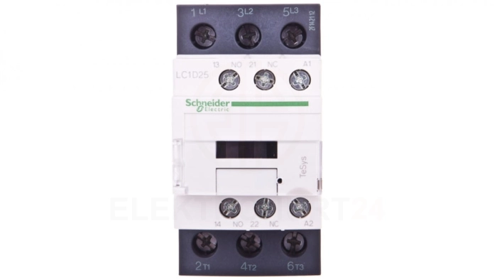 TeSys Deca Stycznik 25A 3P 380V AC 1Z 1R LC1D25Q7