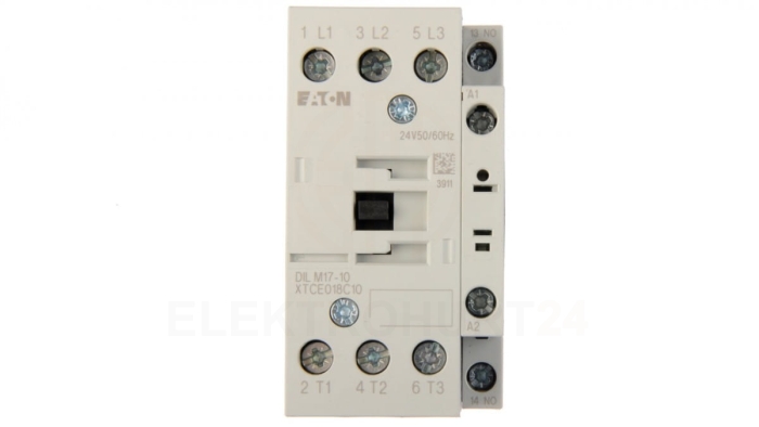 Stycznik mocy 17A 3P 24V AC 1Z 0R DILM17-10(24V50/60HZ) 277008