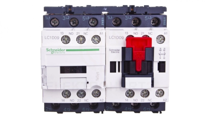 TeSys Deca Stycznik nawrotny 9A 4kW 110V AC LC2D09F7