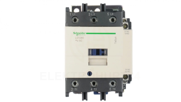 TeSys Deca Stycznik mocy 80A 3P 230V AC 1Z 1R LC1D80P7