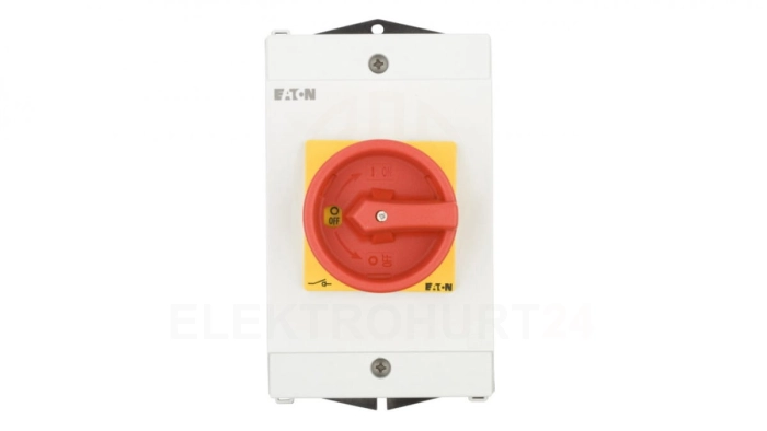 Łącznik krzywkowy 0-1 3P 25A 1Z 1R w obudowie IP65 P1-25/I2-SI/HI11 207310