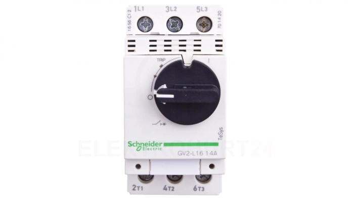 TeSys Deca Wyłącznik silnikowy 3P 5,5kW 14A GV2L16