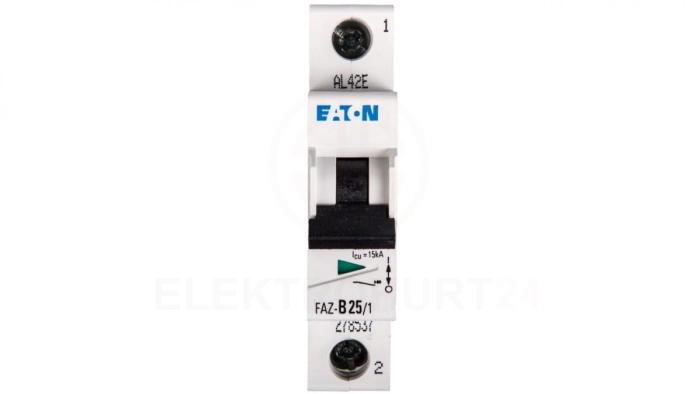 Wyłącznik nadprądowy 1P B 25A 15kA AC FAZ B25/1 278537