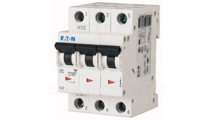 Wyłącznik nadprądowy 3P D 40A 15kA AC FAZ D40/3 278900