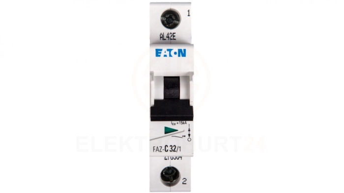 Wyłącznik nadprądowy 1P C 32A 15kA AC FAZ C32/1 278564