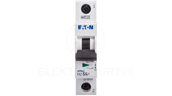 Wyłącznik nadprądowy 1P S 6A 15kA AC FAZ S6/1 278610