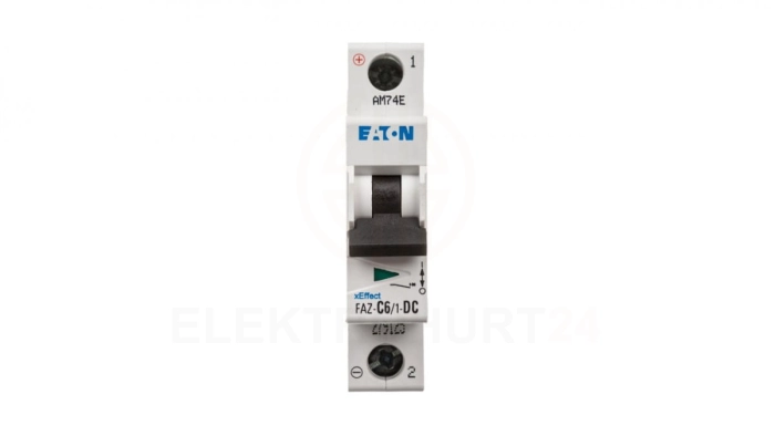 Wyłącznik nadprądowy 1P C 6A 15kA DC FAZ C6/1-DC 279125