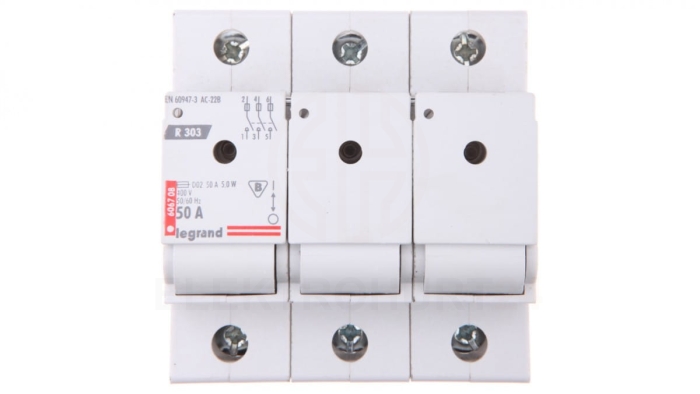 Rozłącznik bezpiecznikowy 3P 50A D02 R303 606708