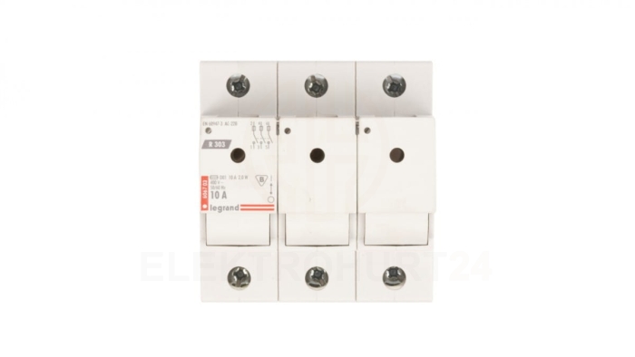 Rozłącznik bezpiecznikowy 3P 10A D01 R303 606703