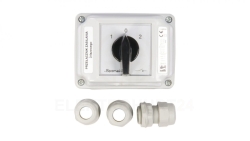 Łącznik krzywkowy 1-0-2 3P 40A w obudowie ŁK40-3.8380OB3