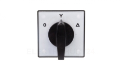 Łącznik krzywkowy gwiazda-trójkąt 3P 25A do wbudowania 4G25-12-U R114 63-840310-031