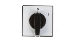 Łącznik krzywkowy 0-1 4P 25A do wbudowania 4G25-92-U R114 63-840396-031