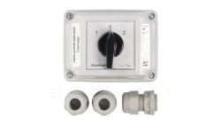 Łącznik krzywkowy 1-0-2 3P 25A w obudowie ŁK25R-3.8380OB3