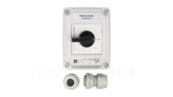 Łącznik krzywkowy 0-1 4P 16A w obudowie ŁK16R-2.8210OB2