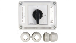 Łącznik krzywkowy gwiazda-trójkąt 3P 40A w obudowie ŁK40-4.831OB3