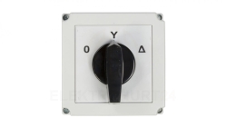 Łącznik krzywkowy gwiazda-trójkąt 3P 63A w obudowie 4G63-12-PK R214 63-840591-051