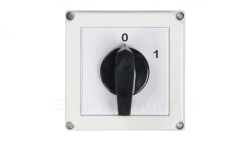 Łącznik krzywkowy 0-1 3P 63A w obudowie 4G63-10-PK R214 63-840306-051