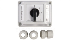 Łącznik krzywkowy gwiazda-trójkąt 3P 63A w obudowie ŁK63-4.831OB3