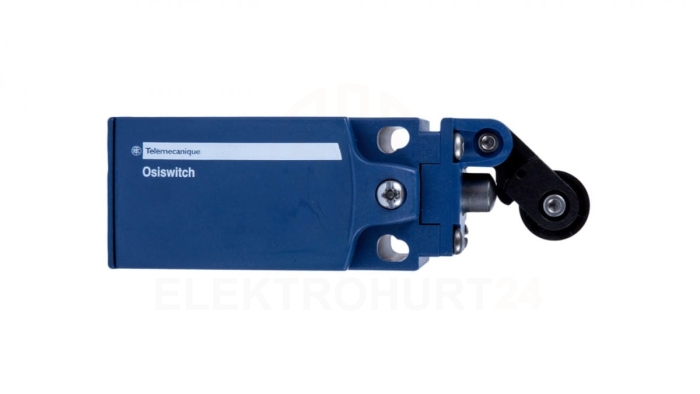 Wyłącznik krańcowy 1R 1Z migowy tworzywo trzpień z rolką z ramieniem XCKN2121G11