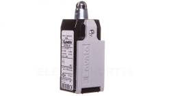 Wyłącznik krańcowy trzpień wciskany z rolką, rolka metalowa, obudowa metalowa, 2Z zestyki wolnoprzełączające KMB2L20