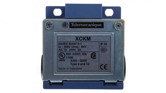 Korpus łącznika krańcowego 1Z 1R migowy metal ZCKM1