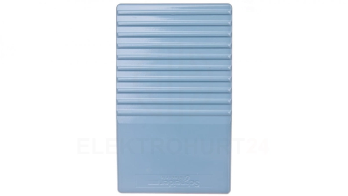 Wyłącznik nożny pojedynczy bez osłony niebieski metal 1Z 1R 1 krok XPEM110