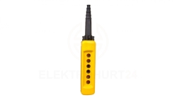 Obudowa kasety 6-otworowa 22mm żółta IP65 XACA06