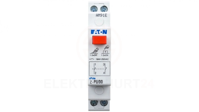 Przycisk modułowy 16A 2R Z-PU/OO 276294