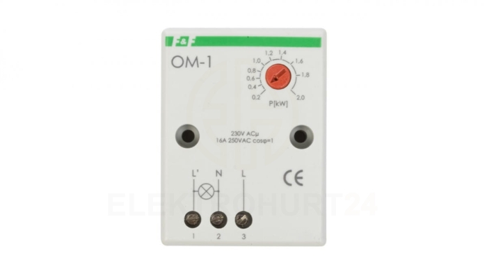 Ogranicznik poboru mocy 16A 30sek OM-1