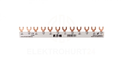 Szyna łączeniowa 2P 63A 10mm2 widełkowa (12 mod.) EVG-2PHAS/12MODUL 215641