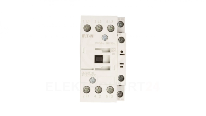 Stycznik mocy 25A 3P 230V AC 1Z 0R DILM25-10(230V50HZ,240V60HZ) 277132