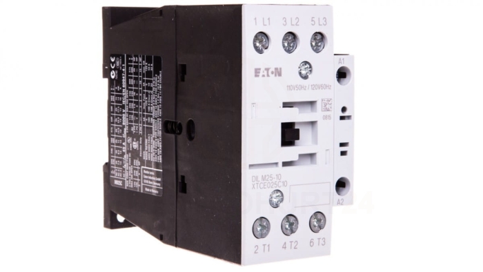 Stycznik mocy 25A 3P 110V AC 1Z 0R DILM25-10(110V50HZ,120V60HZ) 277129