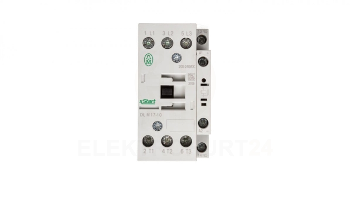 Stycznik mocy 17A 3P 220V DC 1Z 0R DILM17-10(RDC240) 277021
