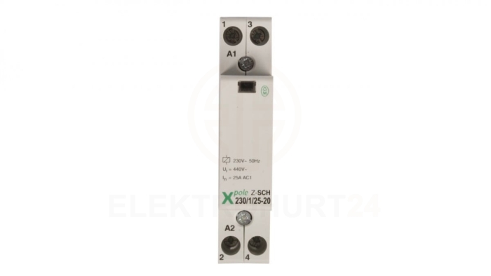 Stycznik modułowy 25A 2Z 0R 230V AC Z-SCH230/1/25-20 120853