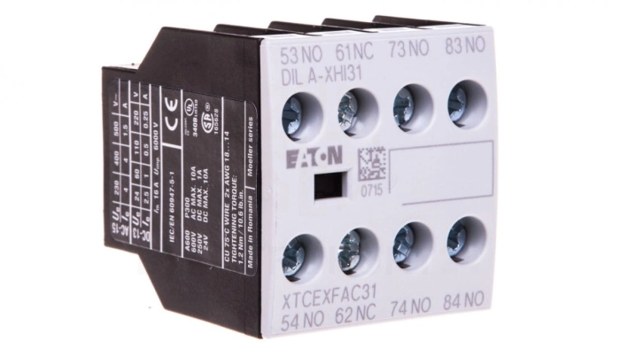 Styk pomocniczy 3Z 1R montaż czołowy DILA-XHI31 276427