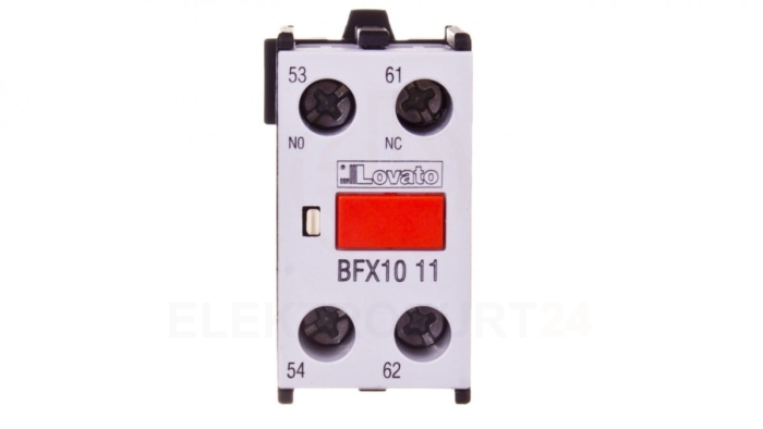 Zestyki pomocnicze 1Z 1R montaż czołowy BFX1011