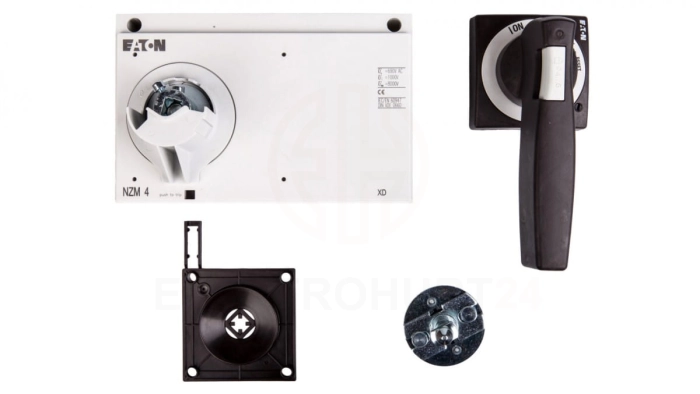 Napęd drzwiowy czarny z blokadą NZM4-XTVD 266614
