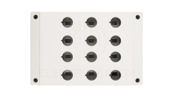 Obudowa kasety 12-otworowa 22mm szara IP67 M22-I12 222688