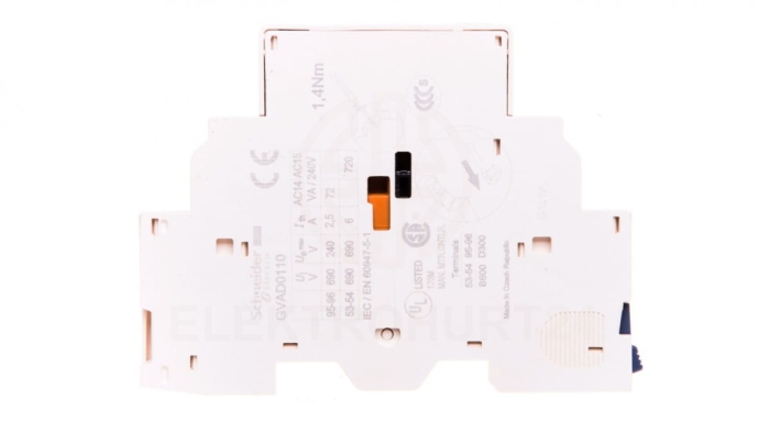 TeSys Deca Styk pomocniczy 1Z 1R montaż boczny GVAD0110
