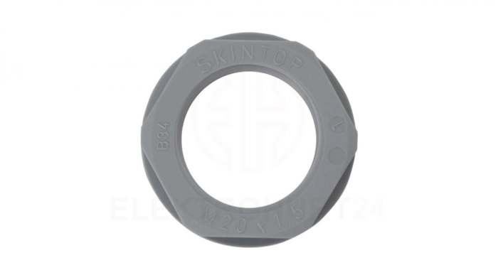 Nakrętka poliamidowa M20 SKINTOP GMP-GL-M 20x1,5 ciemnoszara 53119020