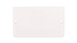 Simon Connect Zakończenie kanału kablowego Cabloplus PVC 90x55 czysta biel TKA905502/9