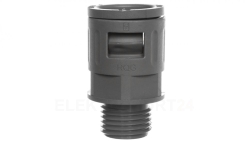 Dławnica do węża osłonowego M16 IP68 SILVYN KLICK-GM 16x1,5/2 szara 55501030